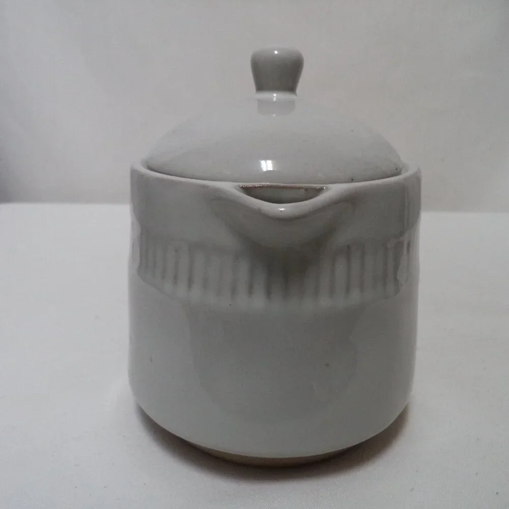 Hearth & Hand Joanna Gaines stoneware small coffee teapot pot creamer dish NEW